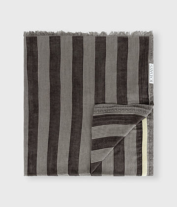 scarf bold stripes | light safari