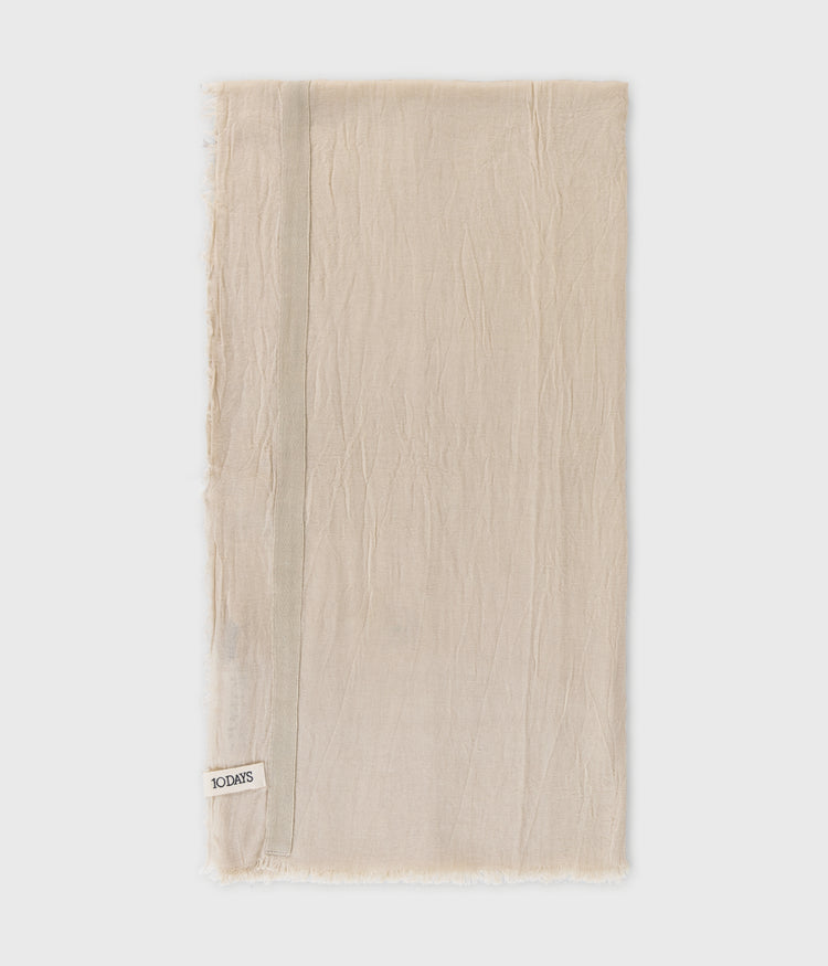 scarf cotton crepe | rope