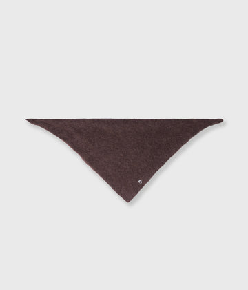 knit bandana | deep wine