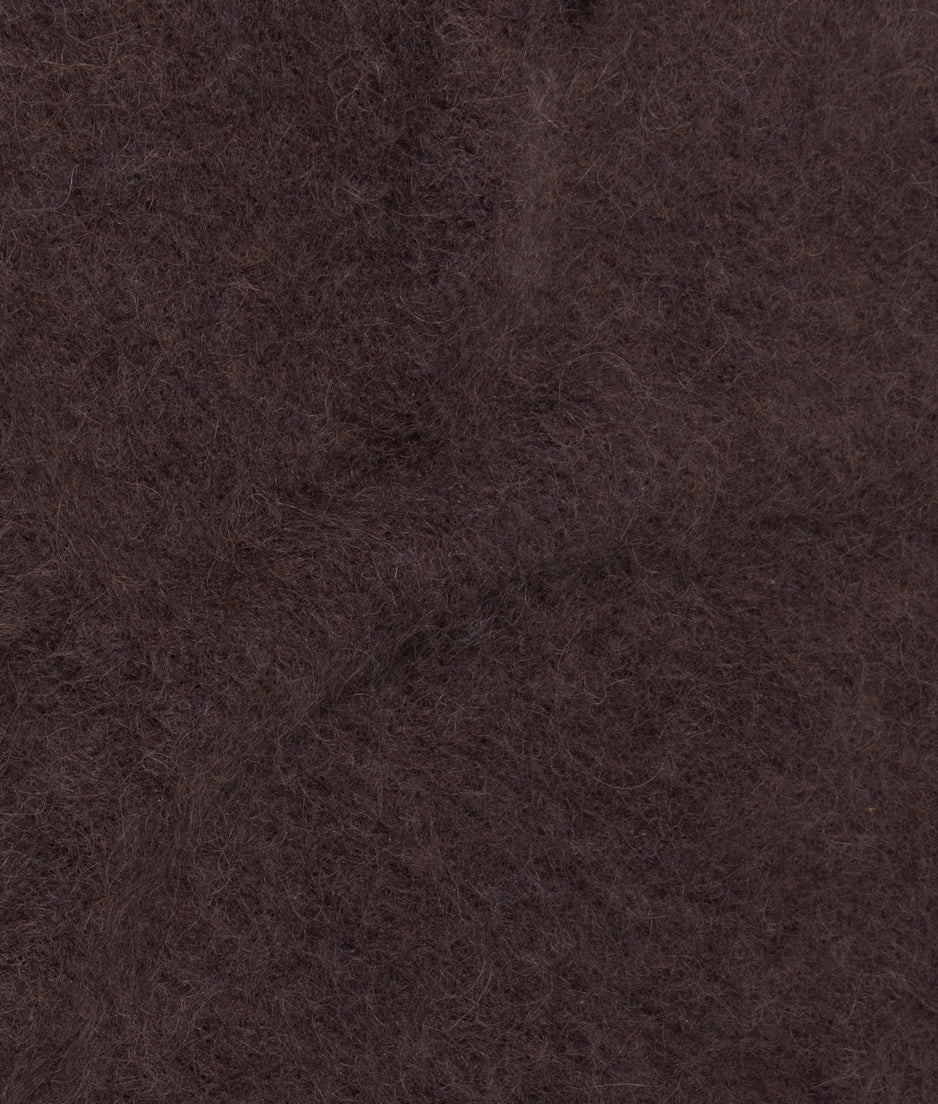 knit bandana | deep wine