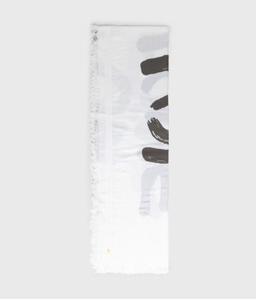 scarf love on top | white