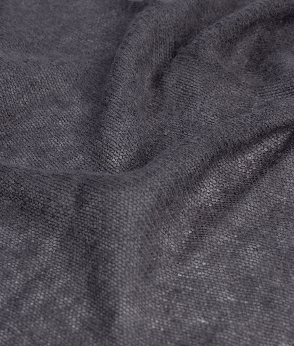 bandana knit scarf | steel blue