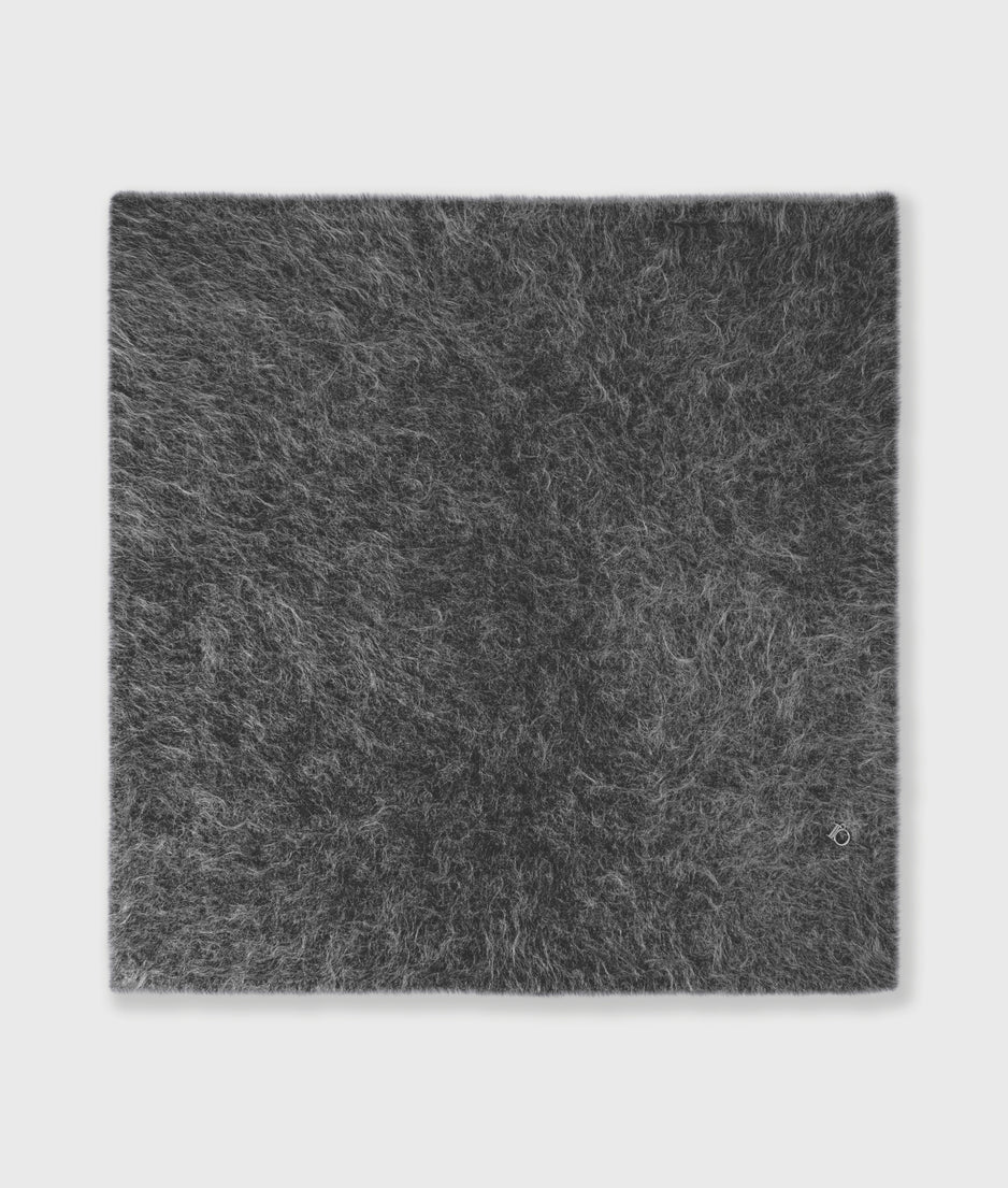bandana hairy knit scarf | antra melee