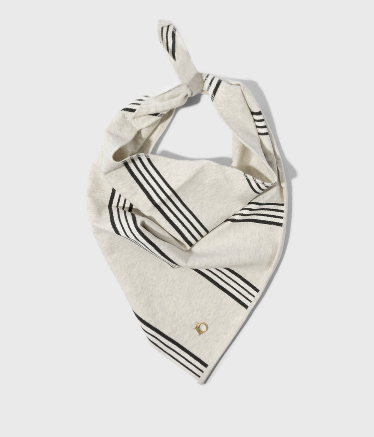 bandana stripes | soft white melee