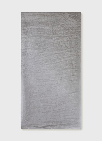 silk scarf dip dye | mid grey