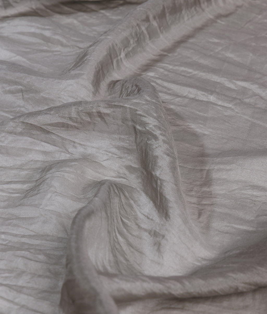 silk scarf dip dye | mid grey