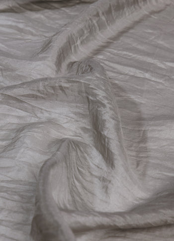 silk scarf dip dye | mid grey