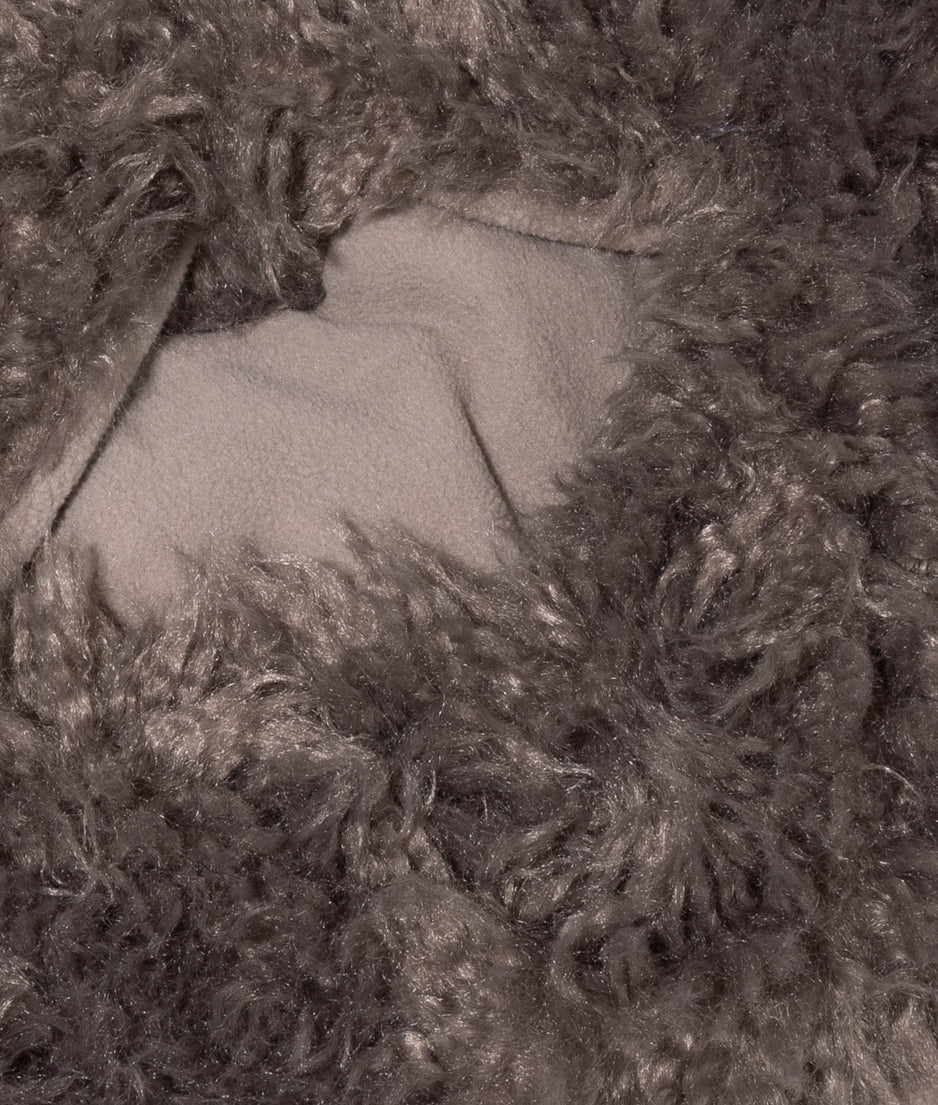 furry scarf | moonrock