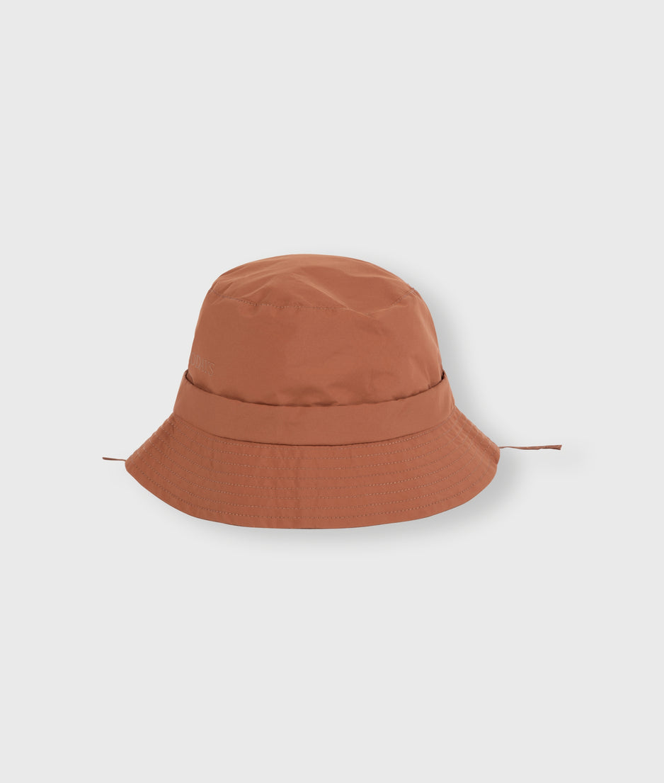 bucket hat | saddle brown