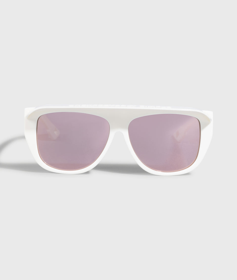 the statement sunglasses | ecru