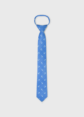 tie monogram | ultramarine