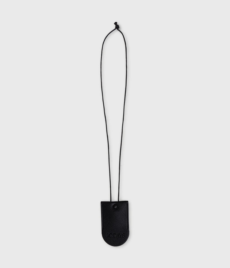 pu keychain holder | black