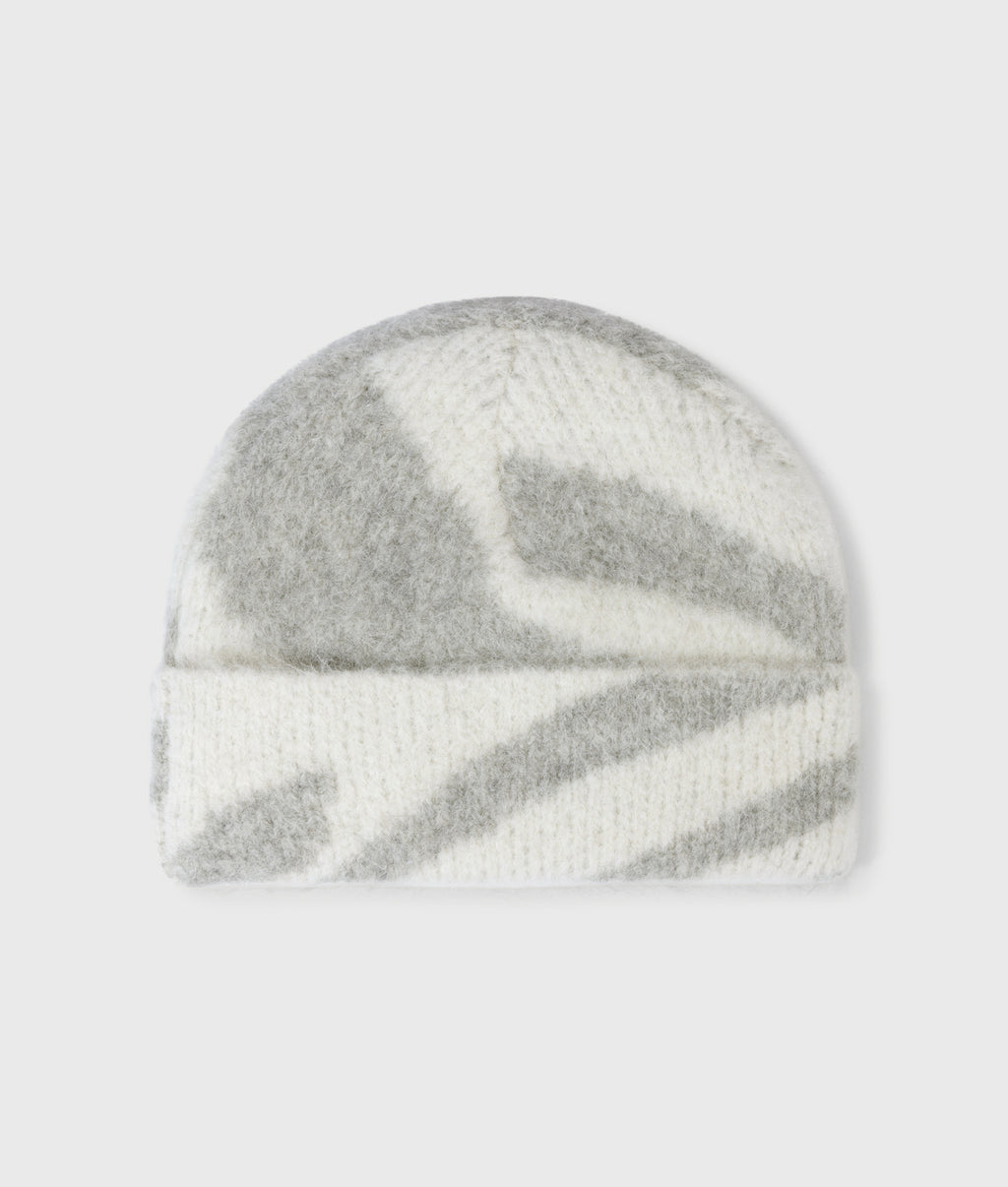 beanie zebra | ecru