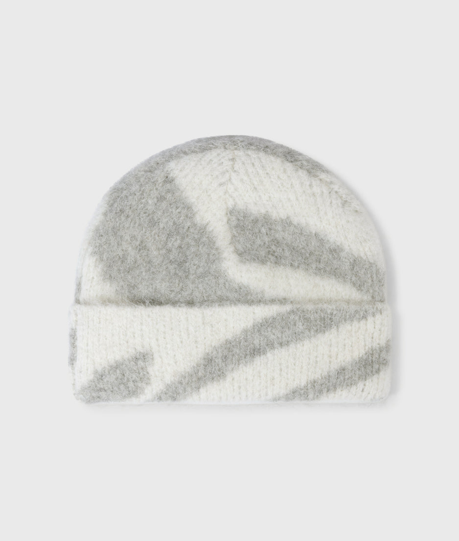 beanie zebra | ecru