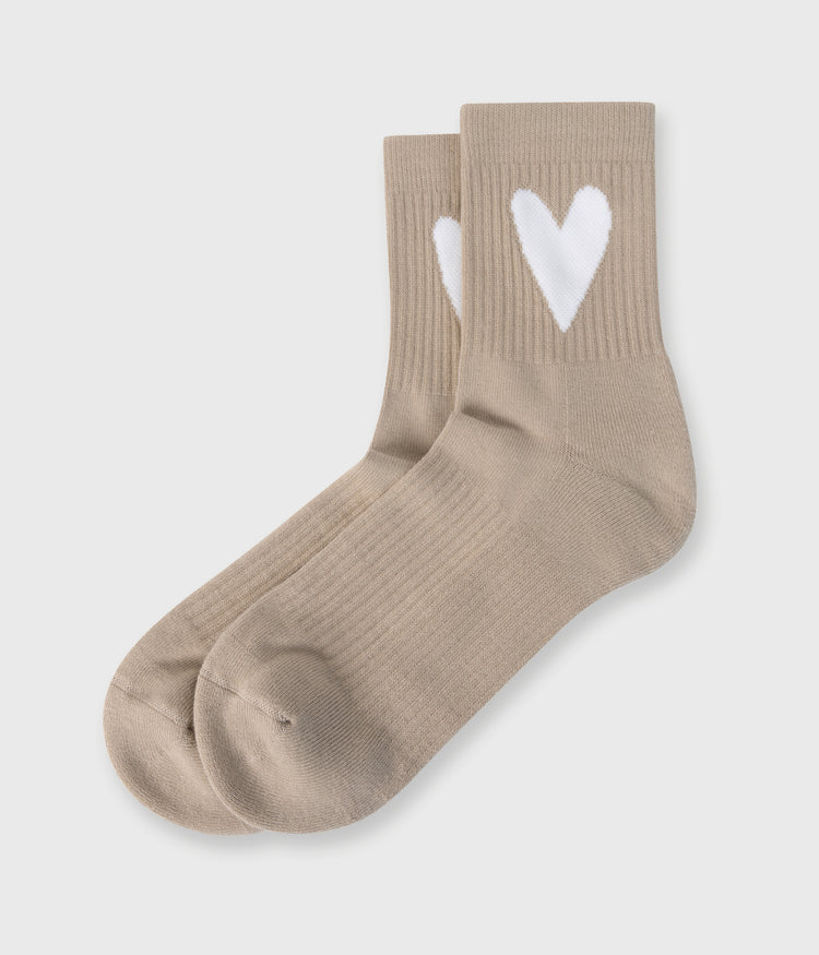 socks heart | rope