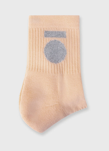 socks medal | peach