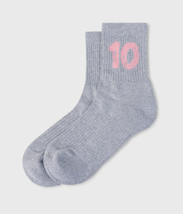 socks 10 | silver
