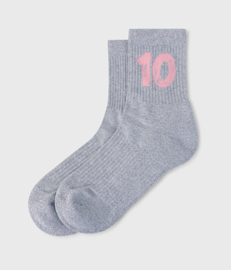 socks 10 | silver