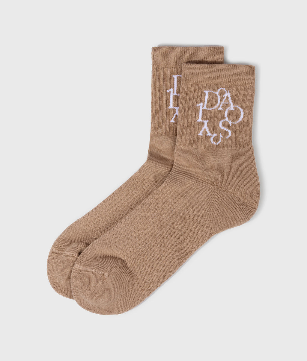 socks curly 10 | light fudge