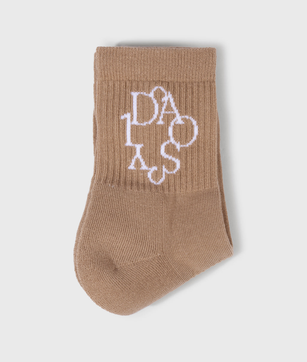socks curly 10 | light fudge