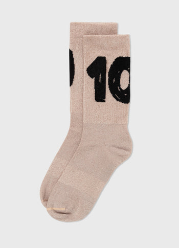 socks 10 | rose gold