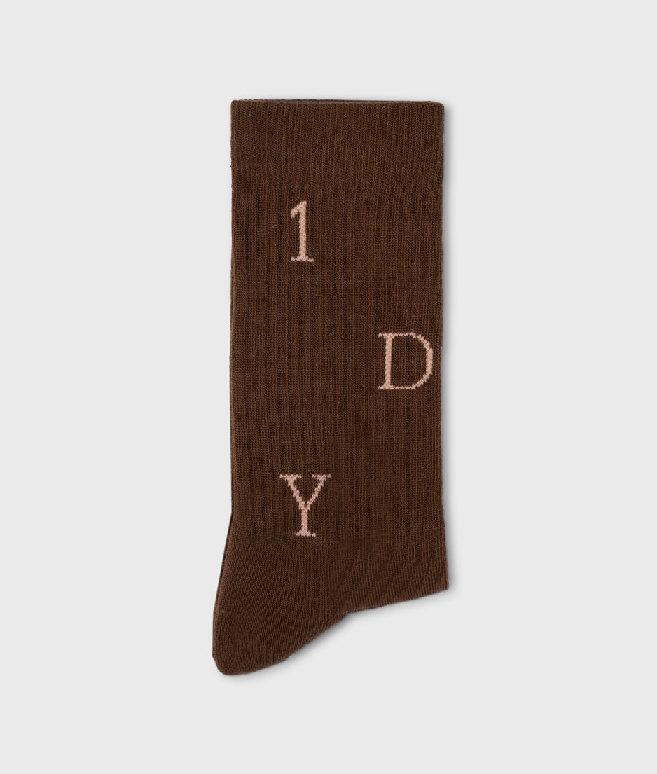 socks all-over 10DAYS | dark truffle
