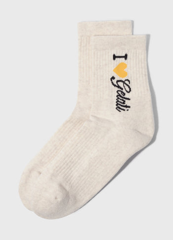socks gelati | soft white melee