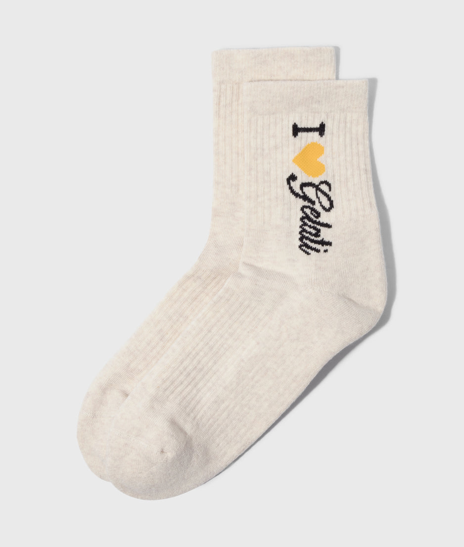 socks gelati | soft white melee