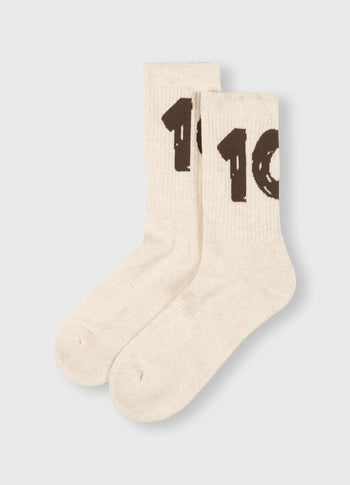 socks long 10 | soft white melee