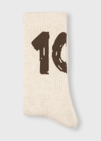 socks long 10 | soft white melee