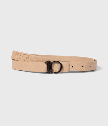 monogram belt | light earth