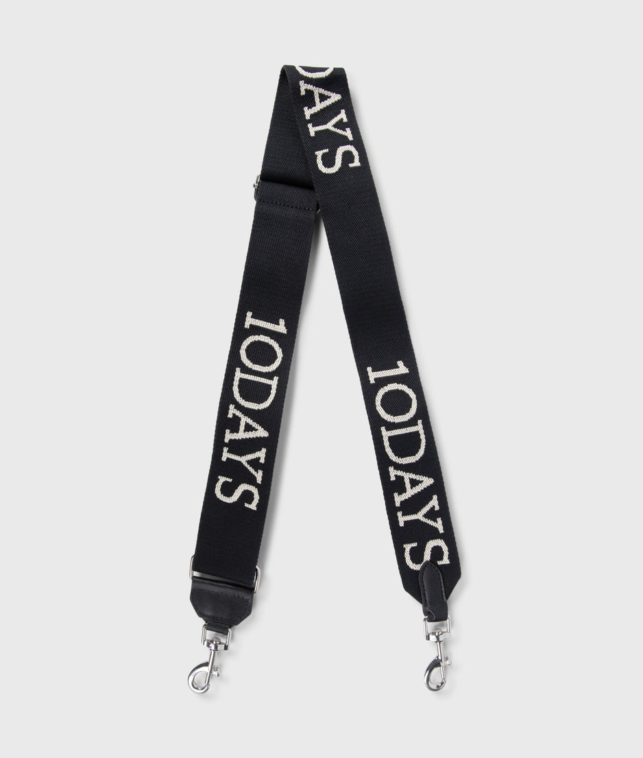 logo strap | black