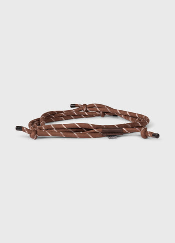 cord belt | dark truffle
