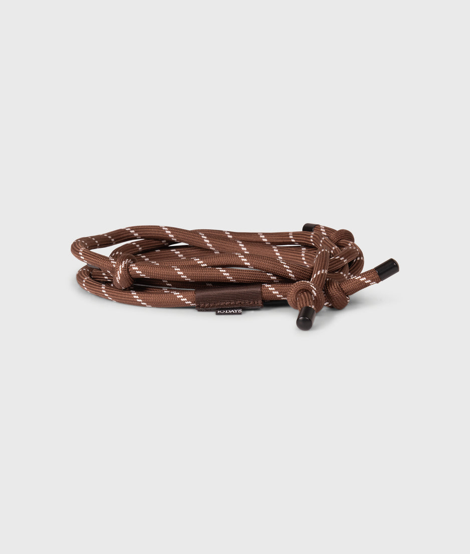 cord belt | dark truffle