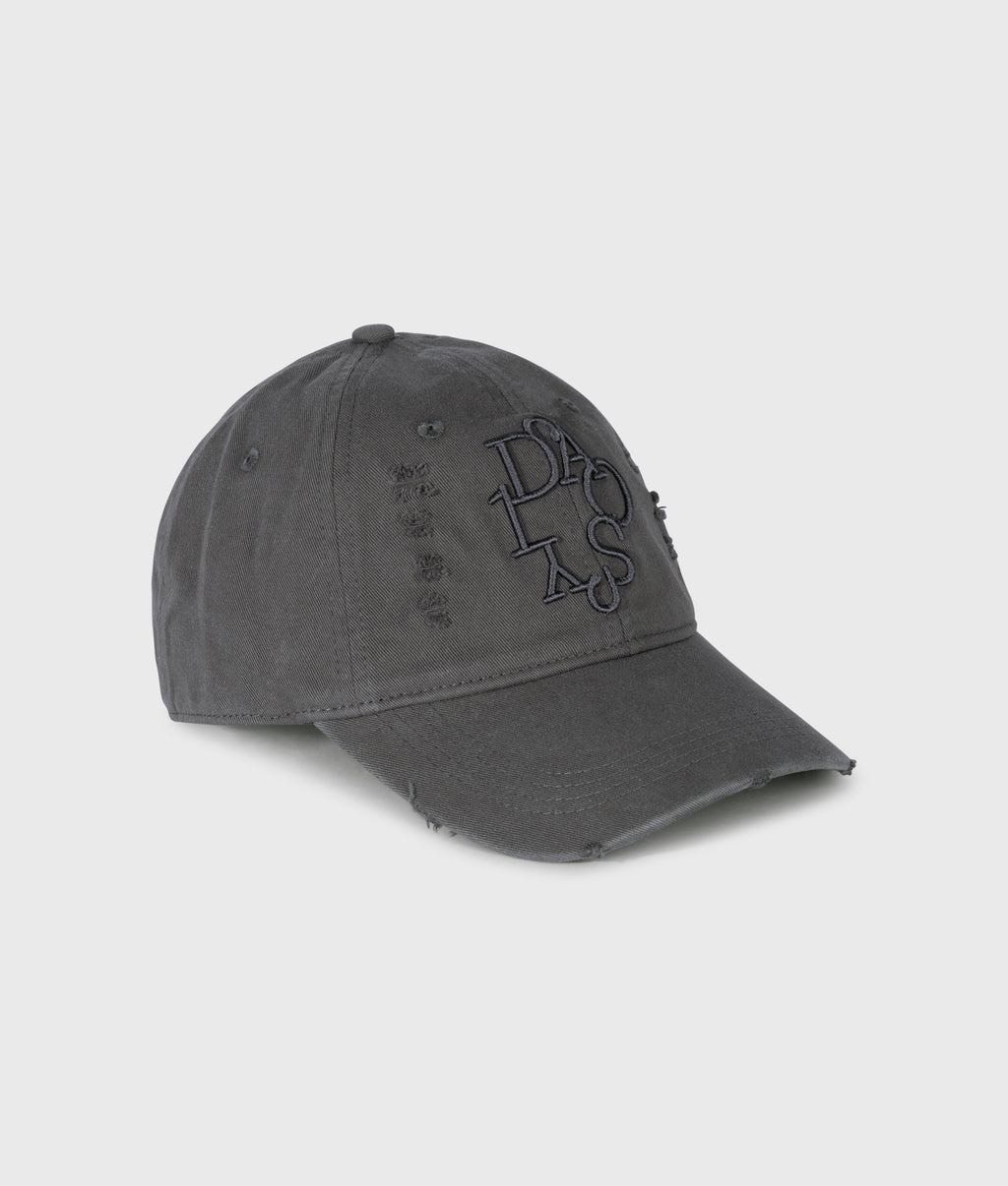 cap curly 10 | mid grey