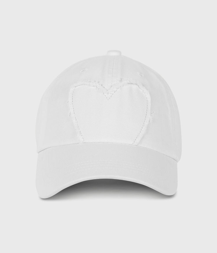 cap heart | ecru