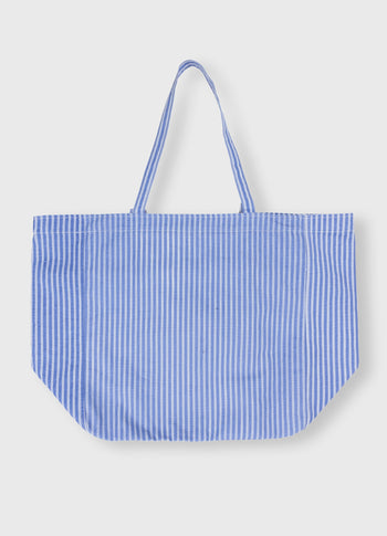 shopper stripes | blue bell