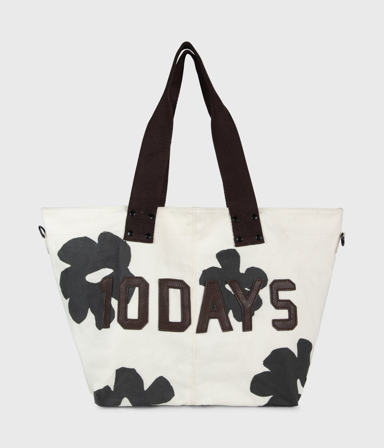 canvas shopper | ecru