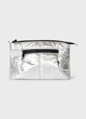 banana mini pouch | silver