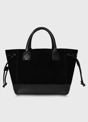 leather shopper | black | 10DAYS | Official Online Store