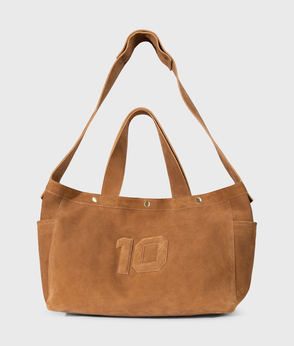 suede shopper | suede