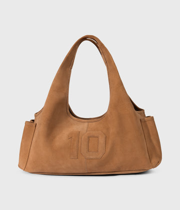 suede shoulder bag | suede