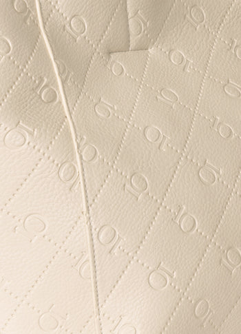 shopper monogram | pearl