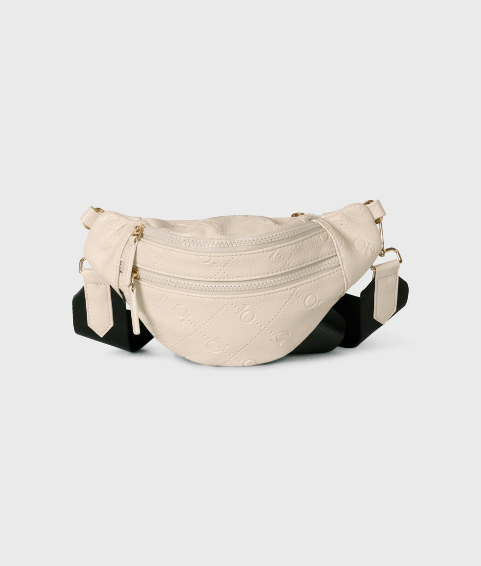 fanny pack monogram | pearl