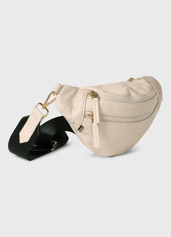 fanny pack monogram | pearl
