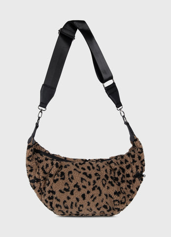 banana bag leopard | dark fudge
