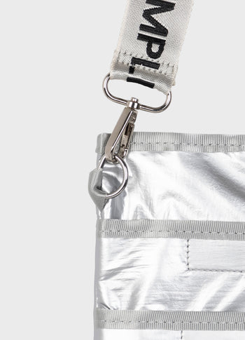 brief bag | silver