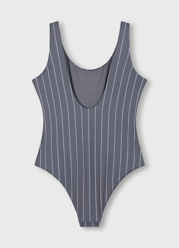 bathing suit stripes | oil