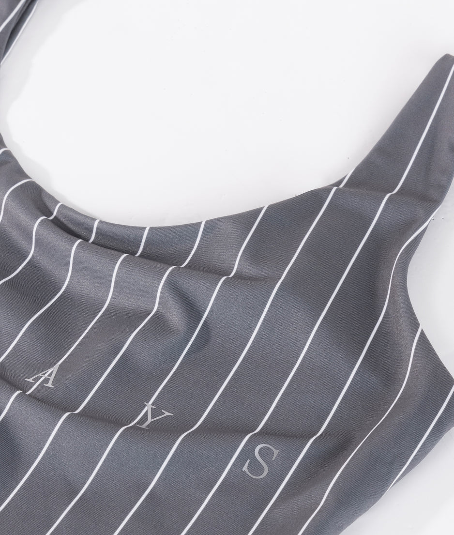 bathing suit stripes | oil