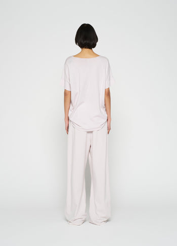 statement tee | pale lilac